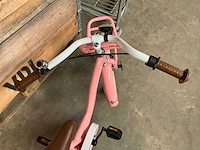 Sjoef classic girl kinderfiets 18” roze - afbeelding 8 van  12