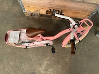Sjoef classic girl kinderfiets 18” roze - afbeelding 10 van  12