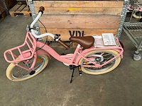 Sjoef classic girl kinderfiets 18” roze - afbeelding 11 van  12