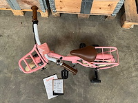 Sjoef classic girl kinderfiets met zijwieltjes 12 inch - afbeelding 5 van  9