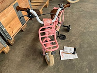 Sjoef classic girl kinderfiets met zijwieltjes 12 inch - afbeelding 6 van  9