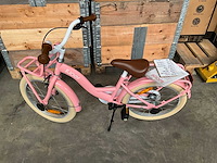Sjoef classic girl kinderfiets met zijwieltjes 18 inch - afbeelding 8 van  10