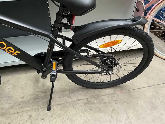 Sjoef climb mountainbike zwart 24” - afbeelding 2 van  12