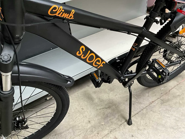 Sjoef climb mountainbike zwart 24” - afbeelding 3 van  12