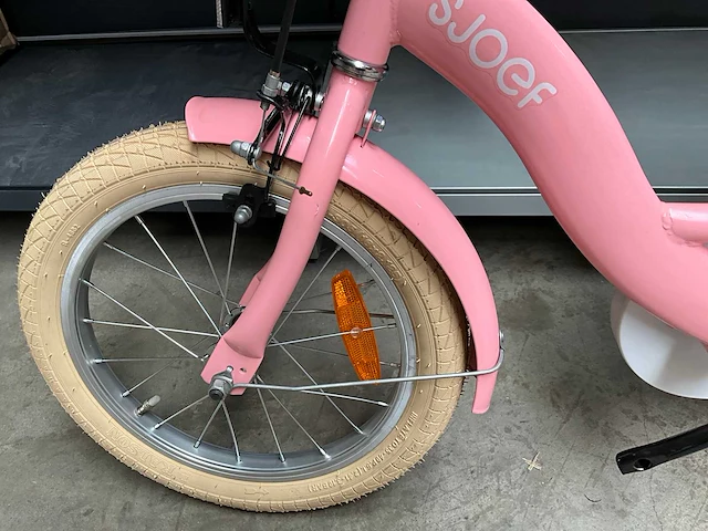 Sjoef dolly kinderfiets 16” roze - afbeelding 2 van  13