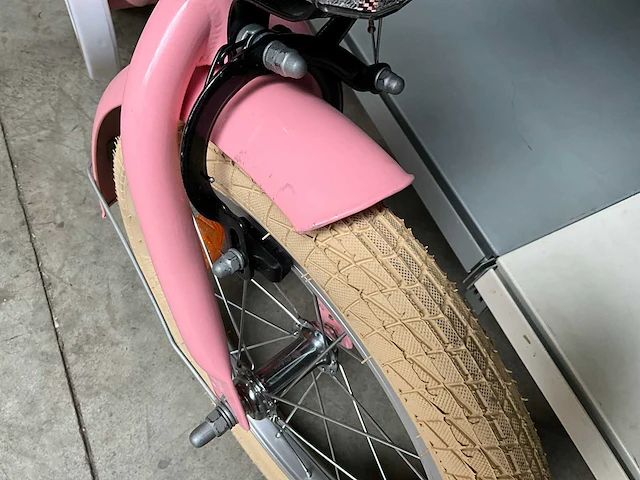Sjoef dolly kinderfiets 16” roze - afbeelding 9 van  13