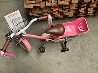 Sjoef dolly kinderfiets meisjes met zijwieltjes 14 inch roze - afbeelding 11 van  14