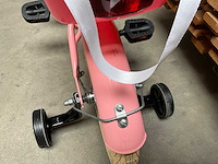 Sjoef dolly kinderfiets meisjes met zijwieltjes 14 inch roze - afbeelding 12 van  14