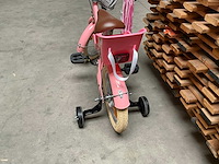 Sjoef dolly kinderfiets meisjes met zijwieltjes 14 inch roze - afbeelding 13 van  14