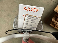 Sjoef dolly kinderfiets meisjes met zijwieltjes 14 inch roze - afbeelding 14 van  14