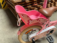 Sjoef dolly kinderfiets meisjes met zijwieltjes 14 inch roze - afbeelding 5 van  14