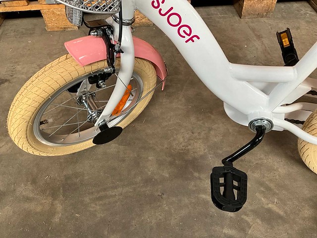 Sjoef dolly kinderfiets met zijwieltjes 14 inch - afbeelding 3 van  13