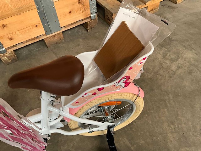 Sjoef dolly kinderfiets met zijwieltjes 14 inch - afbeelding 5 van  13