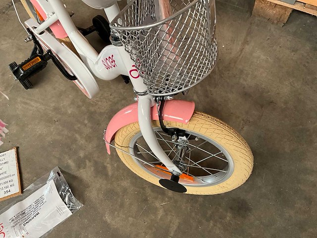 Sjoef dolly kinderfiets met zijwieltjes 14 inch - afbeelding 9 van  13