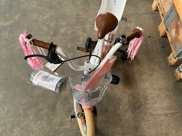 Sjoef dolly kinderfiets met zijwieltjes 14 inch - afbeelding 10 van  13