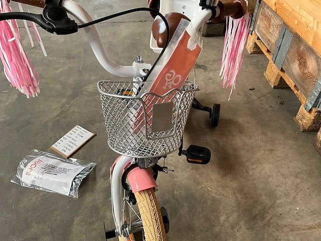 Sjoef dolly kinderfiets met zijwieltjes 14 inch - afbeelding 11 van  13