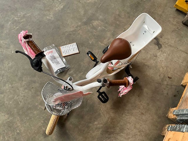 Sjoef dolly kinderfiets met zijwieltjes 14 inch - afbeelding 12 van  13
