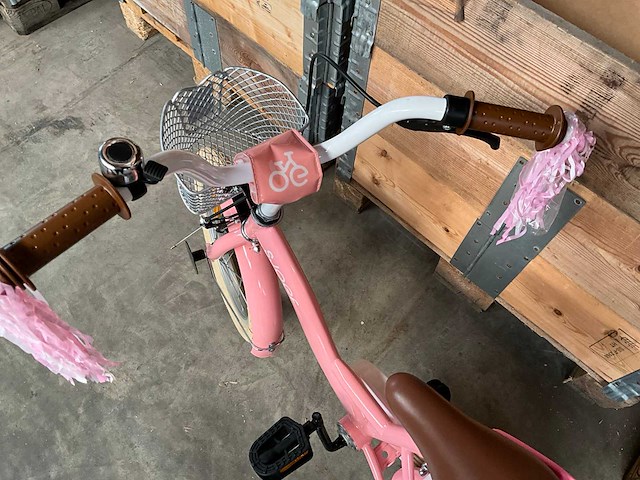 Sjoef dolly kinderfiets met zijwieltjes 16 inch - afbeelding 2 van  11