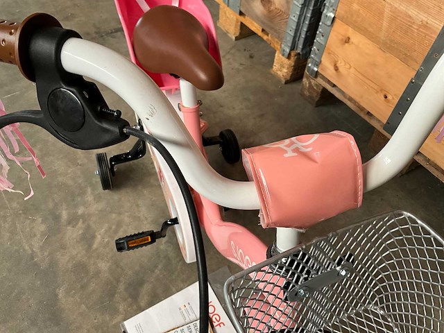 Sjoef dolly kinderfiets met zijwieltjes 16 inch - afbeelding 8 van  11