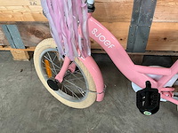 Sjoef dolly kinderfiets met zijwieltjes 16 inch - afbeelding 11 van  11