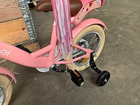Sjoef dolly kinderfiets roze met zijwieltjes 14” - afbeelding 10 van  10