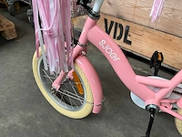 Sjoef dolly kinderfiets roze met zijwieltjes 16” - afbeelding 5 van  11