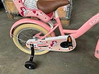 Sjoef dolly kinderfiets roze met zijwieltjes 16” - afbeelding 9 van  11