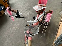 Sjoef dolly kinderfiets roze met zijwieltjes 16” - afbeelding 9 van  12