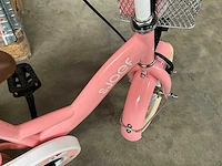 Sjoef dolly kinderfiets roze met zijwieltjes - afbeelding 8 van  13
