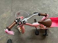 Sjoef dolly kinderfiets roze met zijwieltjes - afbeelding 12 van  13