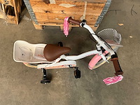Sjoef dolly kinderfiets wit/roze 14 inch - afbeelding 4 van  14