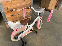 Sjoef dolly kinderfiets wit/roze 14 inch - afbeelding 5 van  14
