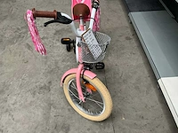 Sjoef dolly meisjes fiets roze 16” met zijwieltjes - afbeelding 7 van  11