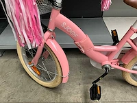 Sjoef dolly meisjes fiets roze 16” met zijwieltjes - afbeelding 10 van  11