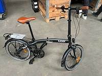 Sjoef folding fiets 20 inch mat zwart
