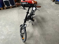 Sjoef folding fiets 20 inch mat zwart - afbeelding 2 van  9