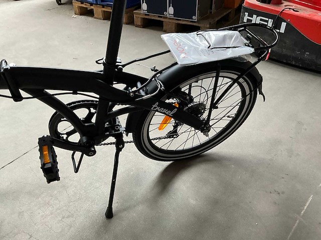 Sjoef folding fiets 20 inch mat zwart - afbeelding 5 van  9