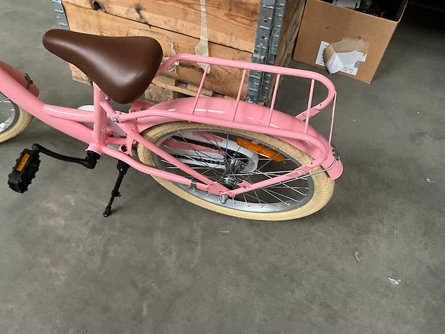 Sjoef kinderfiets 20 inch roze - afbeelding 2 van  11