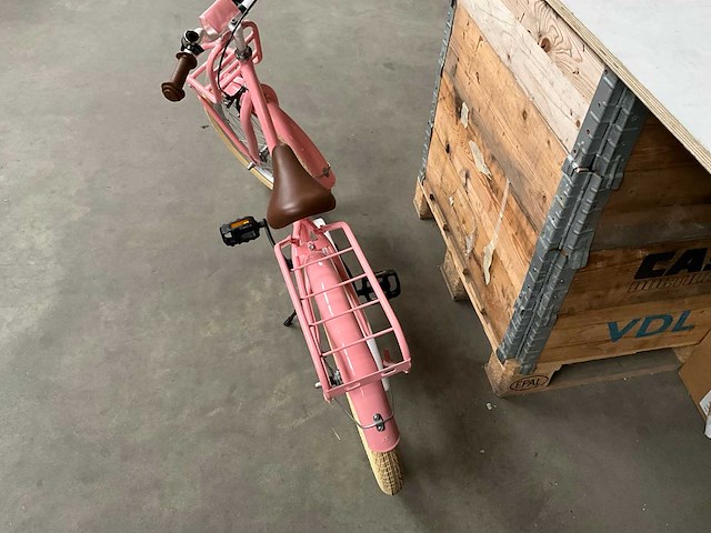 Sjoef kinderfiets 20 inch roze - afbeelding 3 van  11
