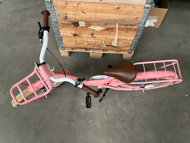 Sjoef kinderfiets 20 inch roze - afbeelding 6 van  11