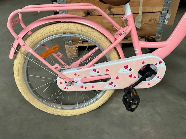 Sjoef kinderfiets 20 inch roze - afbeelding 7 van  11