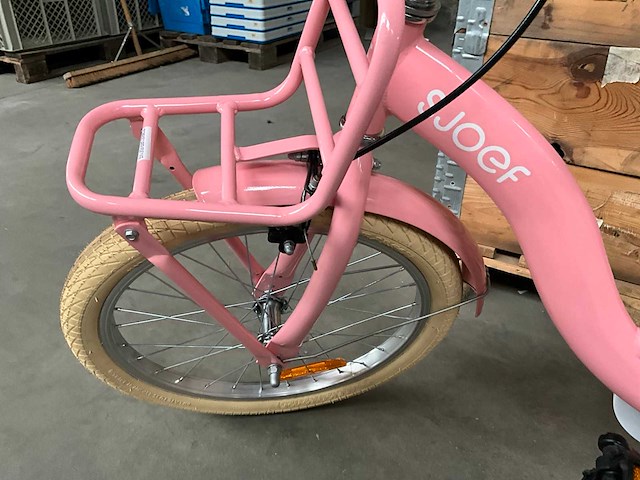 Sjoef kinderfiets 20 inch roze - afbeelding 8 van  11