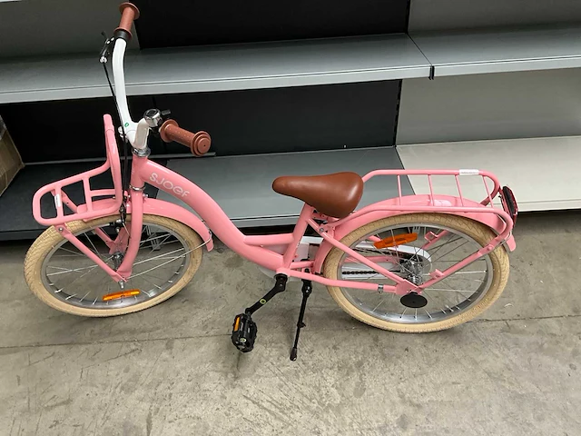 Sjoef meisjes fiets roze 20” - afbeelding 8 van  10