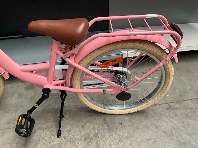 Sjoef meisjes fiets roze 20” - afbeelding 9 van  10