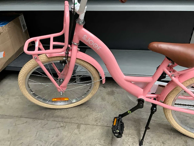Sjoef meisjes fiets roze 20” - afbeelding 10 van  10