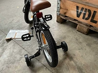 Sjoef race kinderfiets 14” zwart met zijwieltjes - afbeelding 3 van  13