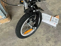 Sjoef race kinderfiets 14” zwart met zijwieltjes - afbeelding 5 van  13