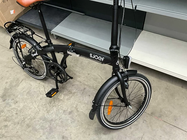 Sjoef travel vouwfiets zwart - afbeelding 3 van  11
