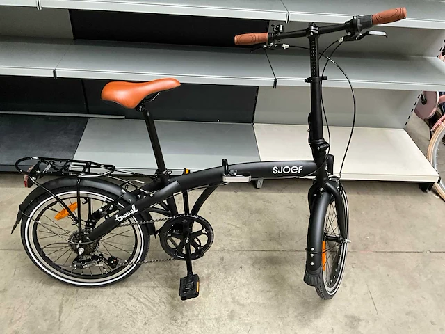Sjoef travel vouwfiets zwart - afbeelding 9 van  11