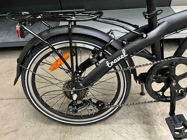 Sjoef travel vouwfiets zwart - afbeelding 10 van  11